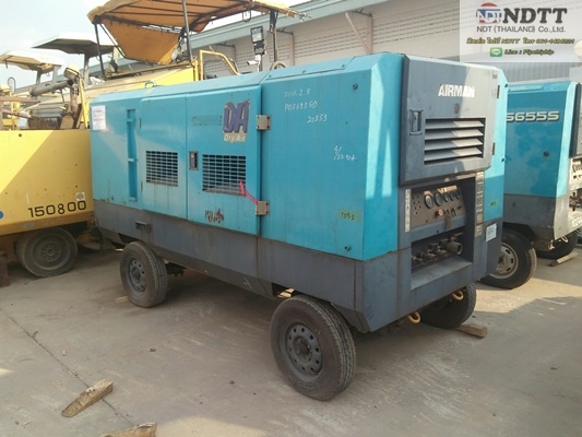 ขายปั้มลม AIRMAN PDS655SD ลม 7-9บาร์ นำเข้าจากญี่ปุ่น ขายไม่แพงครับ BY NDTT 061-419-4021(ไปป์)