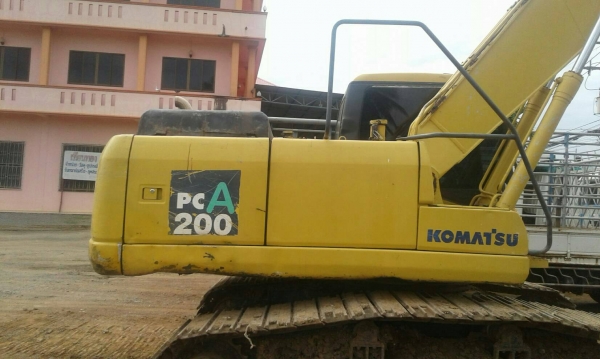 ขายแบคโฮ โคสัตสุ รุ่นพีซี 200-7 เอกสารสัญญา ระบบเต็มร้อยครับ