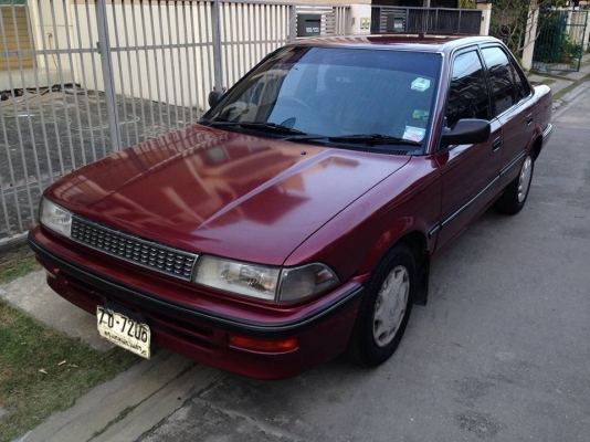 Toyota Corolla (โดเรม่อน) ปี89 รถมือเดียวครับ Toyota Corolla (โดเรม่อน) ปี89 รถมือเดียวครับ