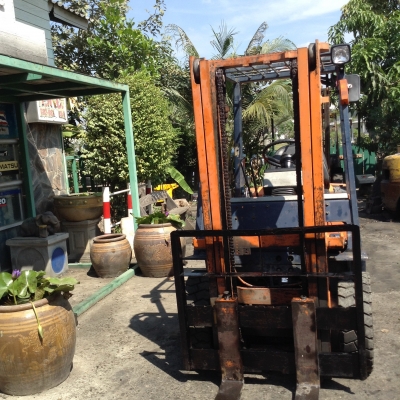 +++ ขายโฟล์คลิฟท์  TOYOTA 5FD25  ขนาด  2.5  ตัน  (เก่าเก็บ  9,000  ชม. สภาพดี)  เครื่องยนต์ดีเซล  เสา  3  เมตร  เกียร์ธรรมดา  งา 1,070  มม.  ยางตันครับ