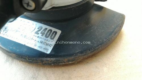 ราคาพิเศษ 5,500 บาท!! นำเข้าจากญี่ปุ่น เครื่องเจียร ขัดโลหะ รหัสสินค้า : 80904495  www.nihonmono.com