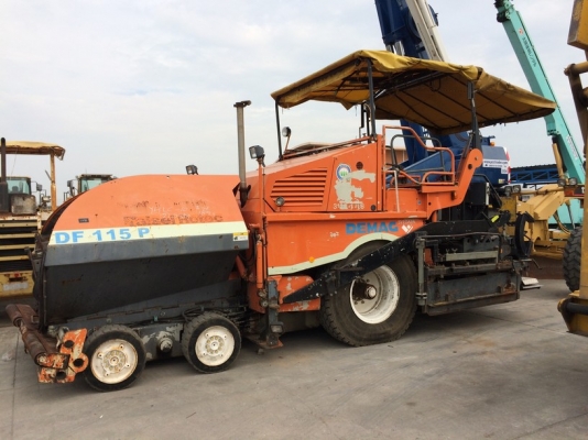 รถปูยาง Demag รุ่น DF115P ปี 2005 นำเข้าจากญี่ปุ่นปูได้ 8.5 เมตรพร้อมชุดต่อ ราคาถูกครับ