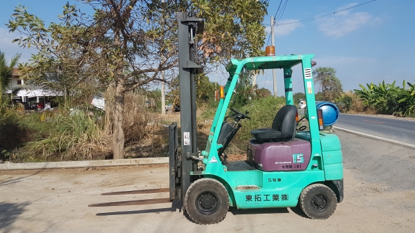 ขายด่วนรถยกMITSUBISHI-FG15-18ยก1.5ตันยกสูง4เมตรแผงงาสไลย์รถนอกเพิ่งนำเข้ามายังไม่เคยใช้งานในเมืองไทยเลย