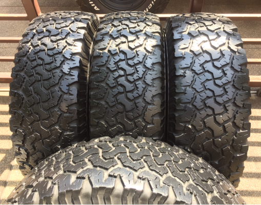 ยาง All BF goodrich 30 9.5 R15 ดอกเยอะพร้อมใช้งาน ราคาไม่แพง