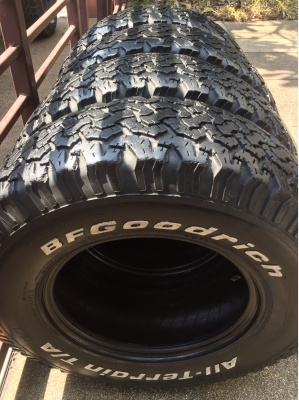 ยาง All BF goodrich 30 9.5 R15 ดอกเยอะพร้อมใช้งาน ราคาไม่แพง