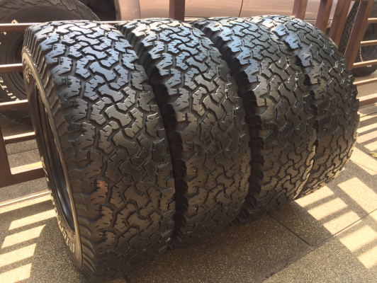 ยาง All BF goodrich 30 9.5 R15 ดอกเยอะพร้อมใช้งาน ราคาไม่แพง