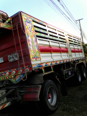 พ่วง 22 ล้อ ISUZU FXZ360 ปี 56 ปลายปี กระบะเหล็กดั้ม หิน ทราย ไมล์ 2 แสนกว่า ๆ ราคา 2.48 ล้าน ( เน้น