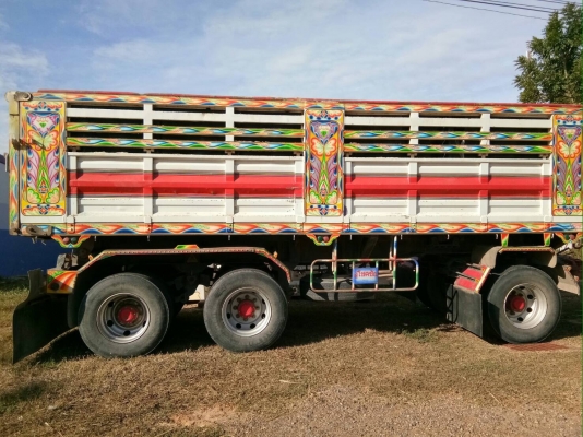 พ่วง 22 ล้อ ISUZU FXZ360 ปี 56 ปลายปี กระบะเหล็กดั้ม หิน ทราย ไมล์ 2 แสนกว่า ๆ ราคา 2.48 ล้าน ( เน้น