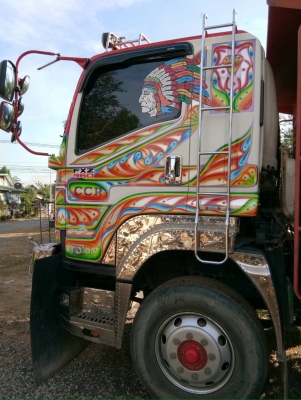 พ่วง 22 ล้อ ISUZU FXZ360 ปี 56 ปลายปี กระบะเหล็กดั้ม หิน ทราย ไมล์ 2 แสนกว่า ๆ ราคา 2.48 ล้าน ( เน้น