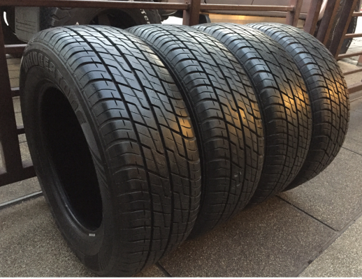 ยาง Bridgestone 215 65 15 ปี15 ดอกเต็ม ไม่มีปะ ราคาไม่แพง