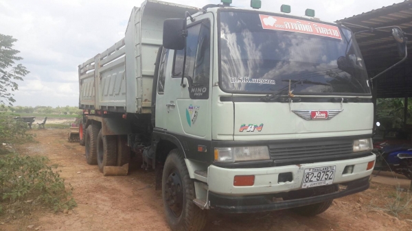 ขายสิบล้อ HINO FM3H 195 แรง 2 เพลาดรั้ม ครัชชีเดิมสวย ยางดี สภาพใช้งาน เจ้าของขายเอง 0811838154