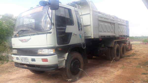 ขายสิบล้อ HINO FM3H 195 แรง 2 เพลาดรั้ม ครัชชีเดิมสวย ยางดี สภาพใช้งาน เจ้าของขายเอง 0811838154