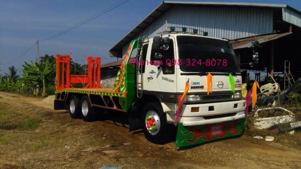 ขายสิบล้อเทเลอร์ HINO 1J (ทู) เครื่อง 210 แรง ปี 44 เดิมๆ ตามรุ่น รับประกันความสวย ยางเรเดียนแท้ หางต่อใหม่ ทะเบียนพร้อม
