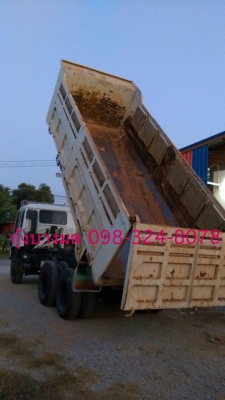 ขายรถสิบล้อดัมพ์ ISUZU เครื่อง 270 แรง euro1 - FXZ23NZP 2 เพลา ปี 43 เกียร์ ZF ยางใหม่ แอร์พร้อม ทะเบียนพร้อม