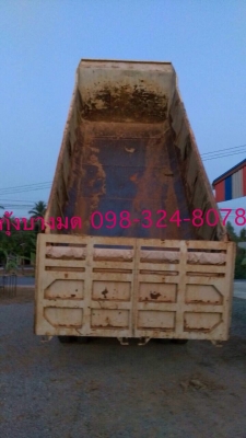 ขายรถสิบล้อดัมพ์ ISUZU เครื่อง 270 แรง euro1 - FXZ23NZP 2 เพลา ปี 43 เกียร์ ZF ยางใหม่ แอร์พร้อม ทะเบียนพร้อม
