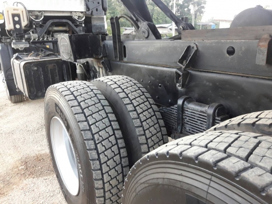 ขายรถสิบล้อแม่เดี่ยว Isuzu เครื่อง 360 แรง ปี 56 กระบะดัมพ์สามมิตร มีระบบลากพ่วง ทะเบียนพร้อม