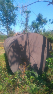 ขายด่วน ถังน้ำมันฝั่งดิน ยาว6.00กว้าง2.10 สูง2.10สภาพสวย 65000