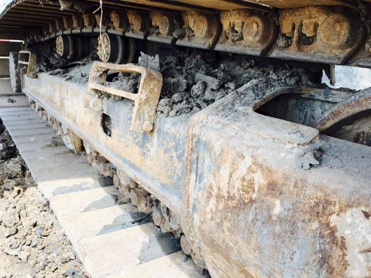 ขายรถแบ็คโฮ VOLVO EC210-B ไมล์ชั่วโมง 3,1xx เอกสารเล่มทะเบียน