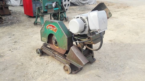 ** SOLD ** ตัดไฟเบอร์ WINNER มอเตอร์ Mitsubishi 2 HP 220V ไฟบ้าน พร้อมใช้งาน