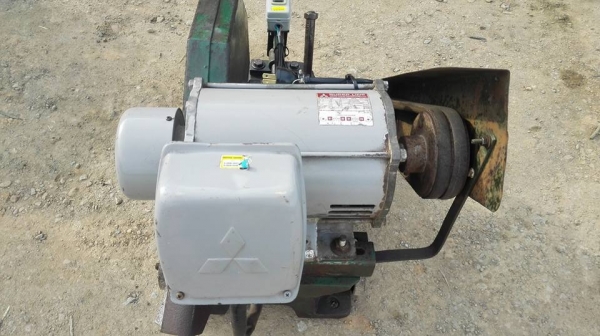 ** SOLD ** ตัดไฟเบอร์ WINNER มอเตอร์ Mitsubishi 2 HP 220V ไฟบ้าน พร้อมใช้งาน