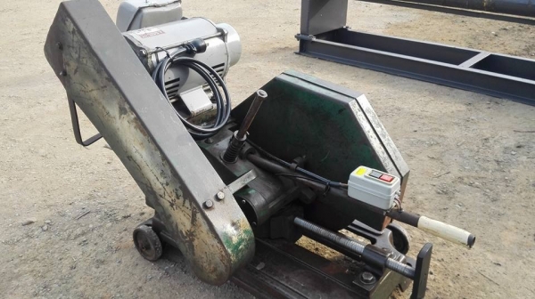 ** SOLD ** ตัดไฟเบอร์ WINNER มอเตอร์ Mitsubishi 2 HP 220V ไฟบ้าน พร้อมใช้งาน