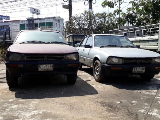 ขาย รถเปอร์โยต์รวมกัน 2 คัน พร้อมทะเบียน ราคาถูก