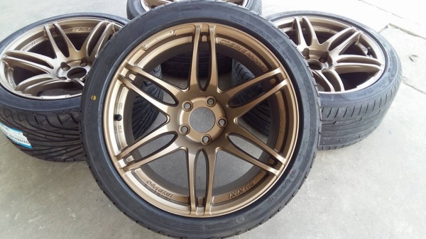 ขายล้อแม็กมือ2 cosmis mr-ll by Kiki 18"&times;f8.5" et22 x r9.5" et15 5รู 114.3 สนใจติดต่อ ตาเล็ก ล้อและยางครับ 081-3747940