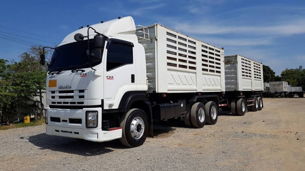 ขายรถพ่วงดัมพ์ ISUZU เครื่อง 360 แรง ธันวา 56 สวยสดพร้อมใช้งานค่ะ ขายรถพ่วงดัมพ์ ISUZU เครื่อง 360 แรง ธันวา 56 สวยสดพร้อมใช้งานค่ะ