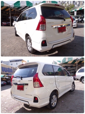 TOYOTA AVANZA 1.5G เกียร์AT ปี2014 โทร 062-991-6649  ดาวออโต้เบสท์