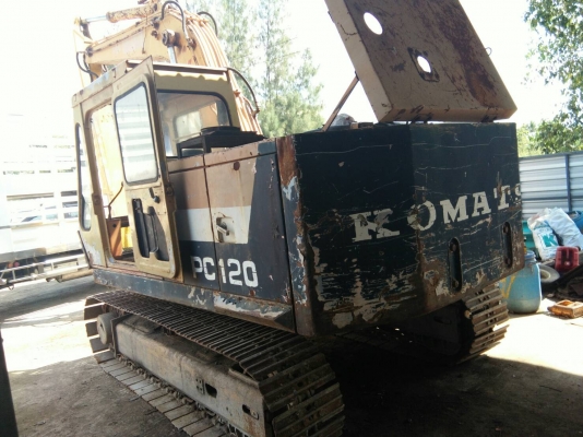 ขาย Komatsu Pc120-2พร้อใหัวเจาะฟูรูกาว่าตัวเดินรุ่น3 สภาพสวยพร้อมใช้ ต่อคุณอ๊อฟพิจิตร086-737-9991