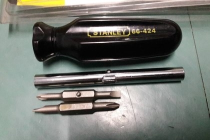 ขายไขควงสลับหัวได้ Stanley made in Usa.ใหม่เก่าเก็บ