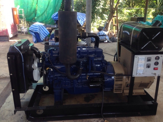 ขายเครื่องปั่นไฟ  ISUZU STAMFORD 50KVA ประกอบใหม่