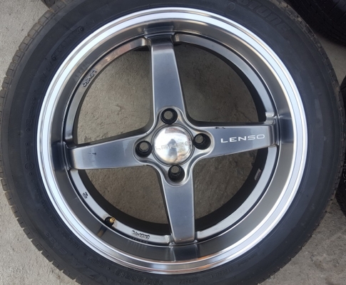 ขายล้อLENSO 16 หน้า7 พร้อมยาง 4 ล้อ