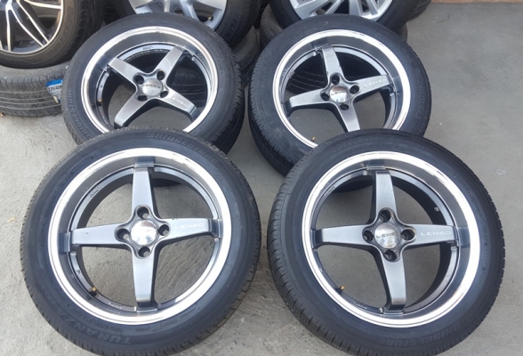 ขายล้อLENSO 16 หน้า7 พร้อมยาง 4 ล้อ