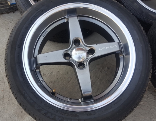 ขายล้อLENSO 16 หน้า7 พร้อมยาง 4 ล้อ