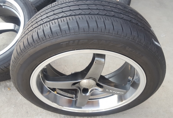 ขายล้อLENSO 16 หน้า7 พร้อมยาง 4 ล้อ