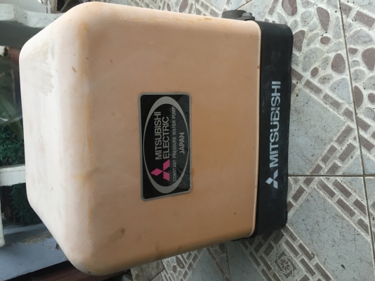 ขายปั้มออโต้ MITSUBISHI 200WATT มือสองครับ