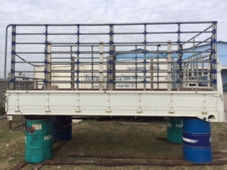 ขายกระบะคอกแป้ป หัวตึกNPR 222x445x190  cm ใส่ได้3ปี สภาพใหม่25000บ.0818444998