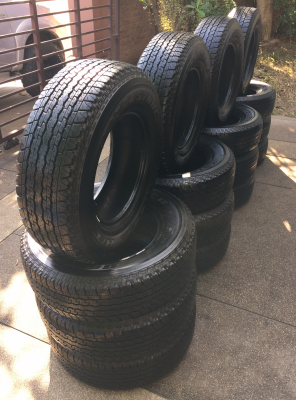 ยาง Bridgestone 245 70 16 ปี16 ดอกเต็ม เนื้อนิ่ม ใช้ยาว ราคาไม่แพง ยาง Bridgestone 245 70 16 ปี16 ดอกเต็ม เนื้อนิ่ม ใช้ยาว ราคาไม่แพง