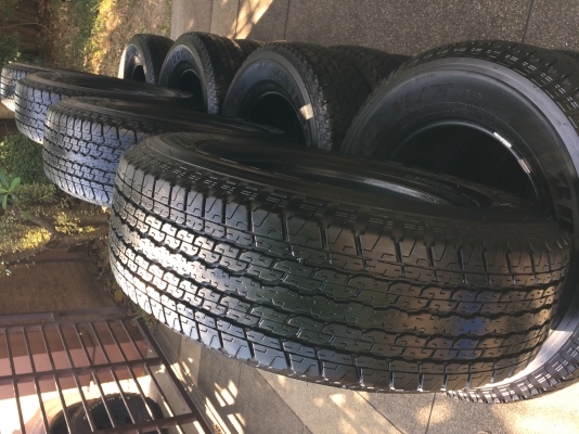 ยาง Bridgestone 245 70 16 ปี16 ดอกเต็ม เนื้อนิ่ม ใช้ยาว ราคาไม่แพง ยาง Bridgestone 245 70 16 ปี16 ดอกเต็ม เนื้อนิ่ม ใช้ยาว ราคาไม่แพง