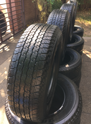 ยาง Bridgestone 245 70 16 ปี16 ดอกเต็ม เนื้อนิ่ม ใช้ยาว ราคาไม่แพง ยาง Bridgestone 245 70 16 ปี16 ดอกเต็ม เนื้อนิ่ม ใช้ยาว ราคาไม่แพง