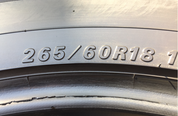 ยาง FALKEN 265 60 18 ปลายปี15 ดอกเต็ม เนื้อนิ่ม ใช้ยาว ราคาไม่แพง