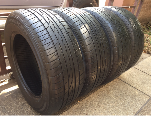 ยาง FALKEN 265 60 18 ปลายปี15 ดอกเต็ม เนื้อนิ่ม ใช้ยาว ราคาไม่แพง