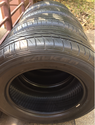 ยาง FALKEN 265 60 18 ปลายปี15 ดอกเต็ม เนื้อนิ่ม ใช้ยาว ราคาไม่แพง