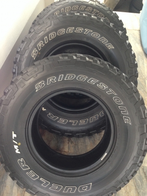 Bridgestone M/T 265 75 r16 ปลายปี13 ยางมัดดอกยางสวยๆ ตจว.ส่งได้คัรบ T.061-9030026 ID poo0619030026