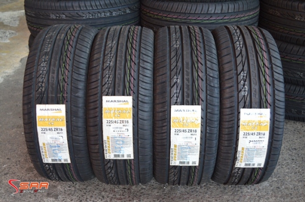 MARSHAL MU11 225/45R18 เส้นละ 2,000 บาท MARSHAL MU11 225/45R18 เส้นละ 2,000 บาท