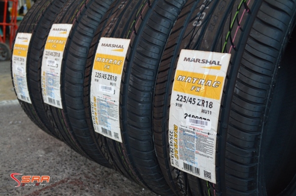 MARSHAL MU11 225/45R18 เส้นละ 2,000 บาท MARSHAL MU11 225/45R18 เส้นละ 2,000 บาท