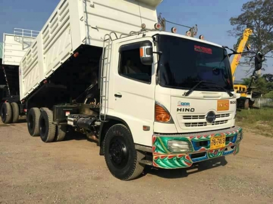ขายรถพ่วงดัมพ์ HINO FM8J เครื่อง 251 แรง 2 เพลา ปี 55 กระบะดัมพ์สามมิตร ลูก 2 เพลา ไมล์ 190,000 ทะเบียนพร้อม ขายรถพ่วงดัมพ์ HINO FM8J เครื่อง 251 แรง 2 เพลา ปี 55 กระบะดัมพ์สามมิตร ลูก 2 เพลา ไมล์ 190,000 ทะเบียนพร้อม