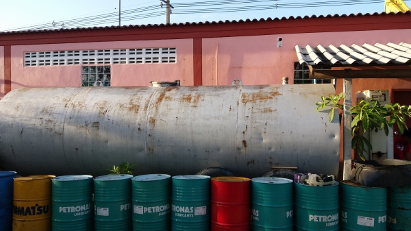 ขายถังน้ำมันพร้อมหัวจ่ายดิจตอล