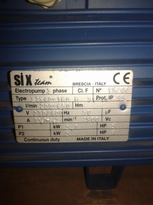 ปั้มน้ำอุตสาหกรรมราคาถูก